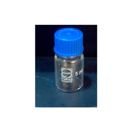 Duran Vials with PP Screw Cap, Blue