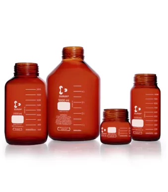 DURAN Laboratory Bottles GLS 80 Clear & Amber