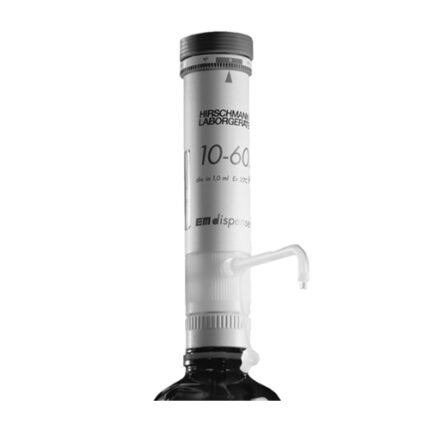 Hirschmann Bottle Top Liquid Dispenser, Fixed Volume